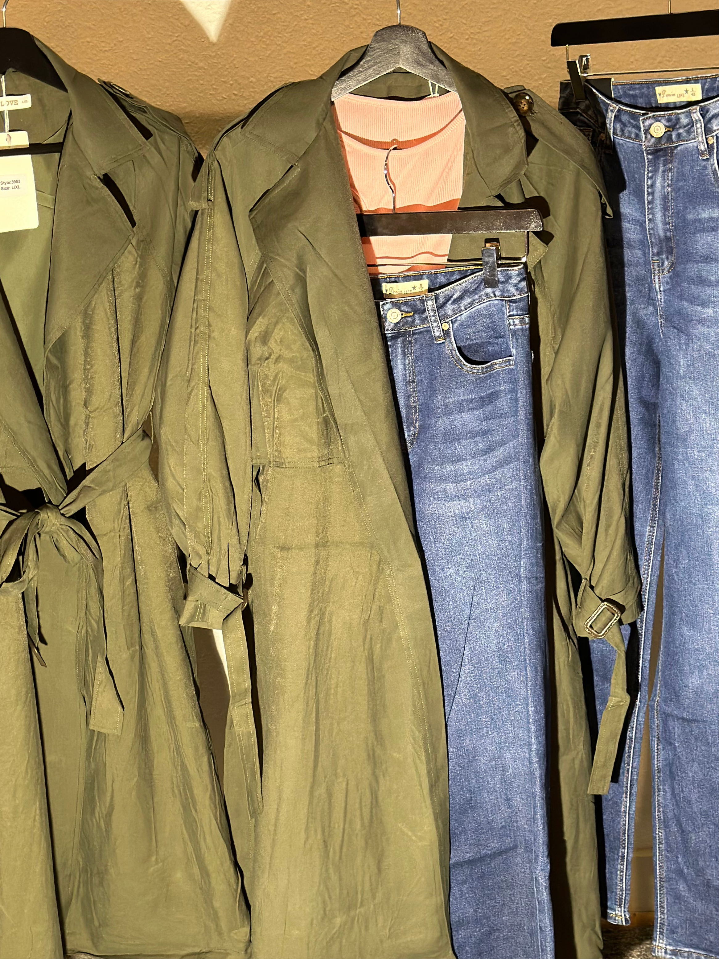 Trench over size