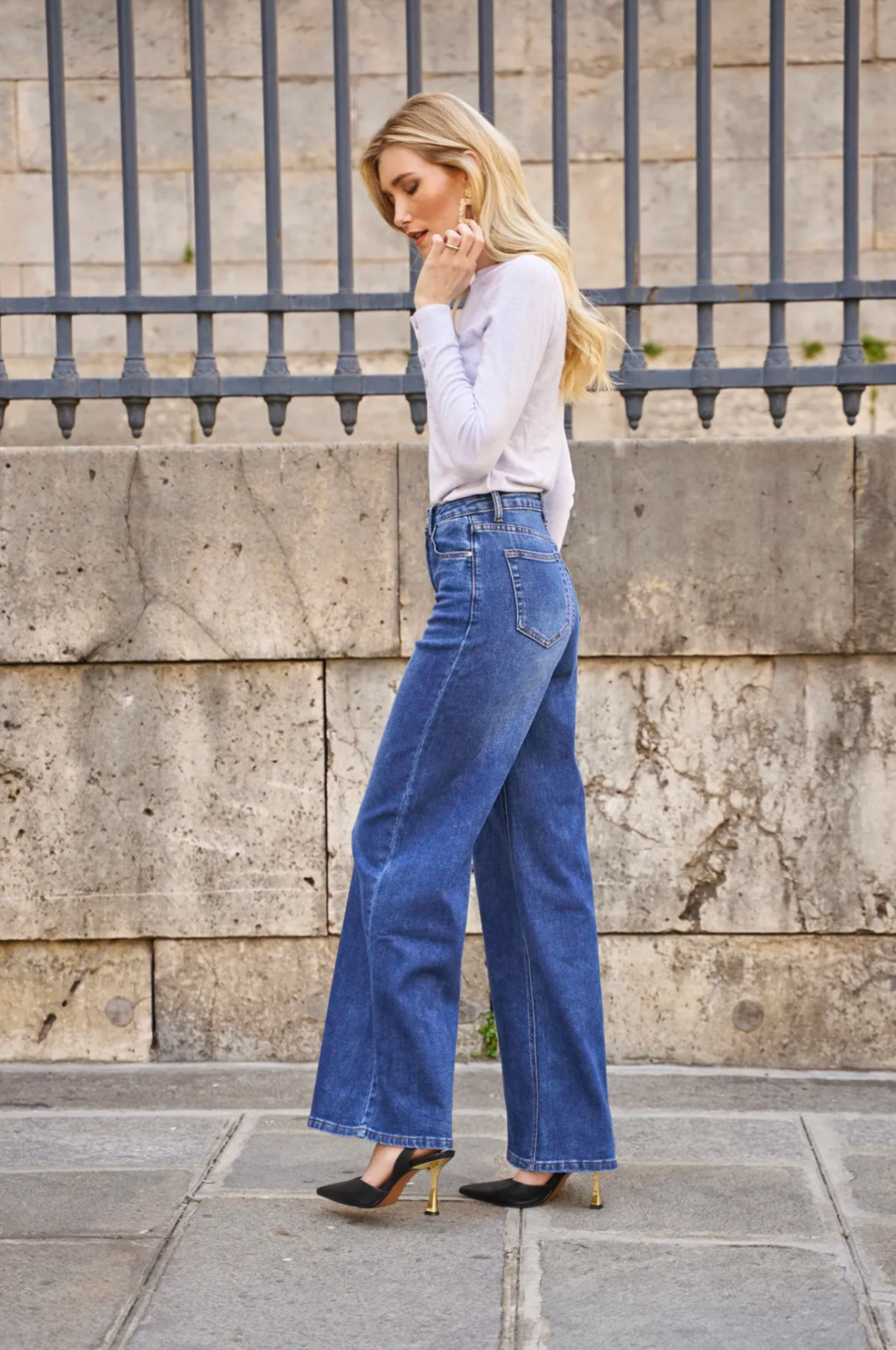 Jeans wide leg