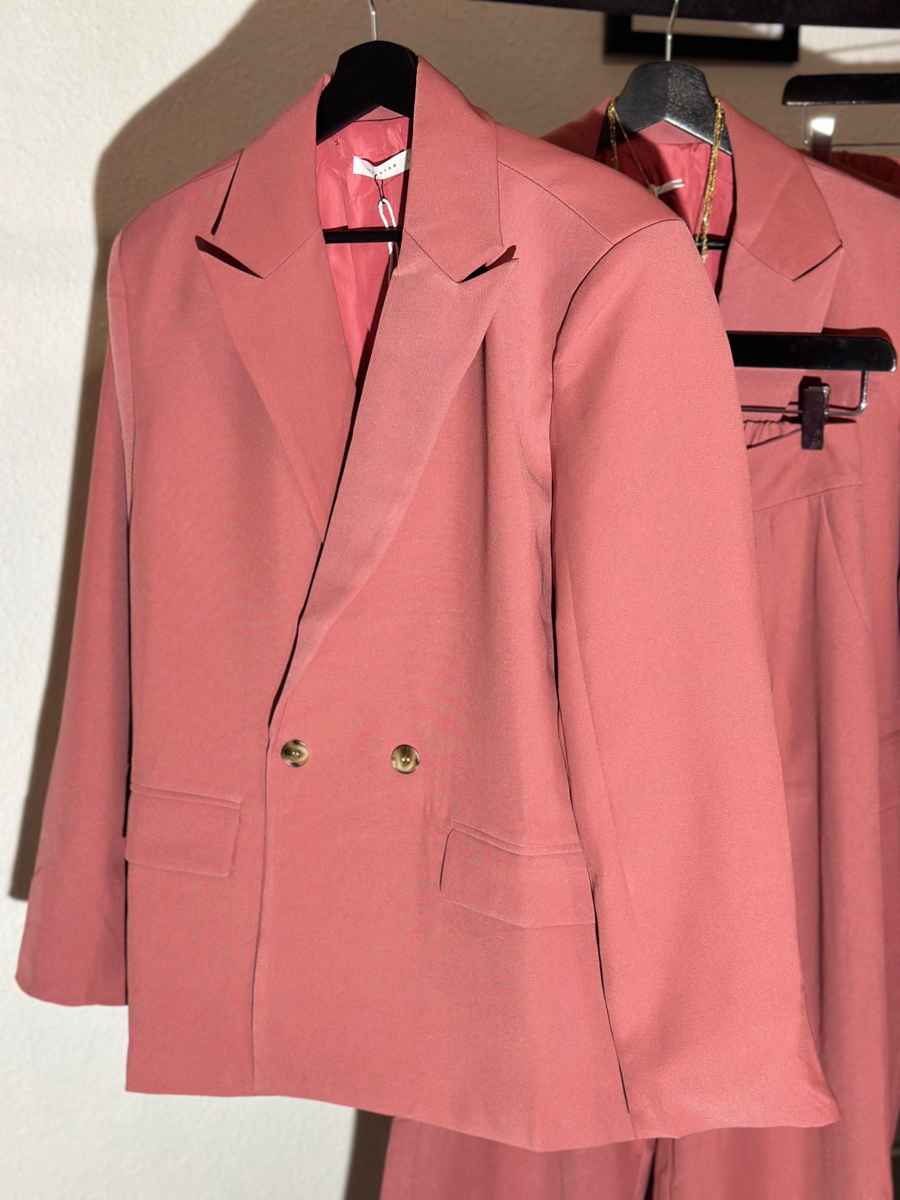 Ensemble Tailleur pink coral