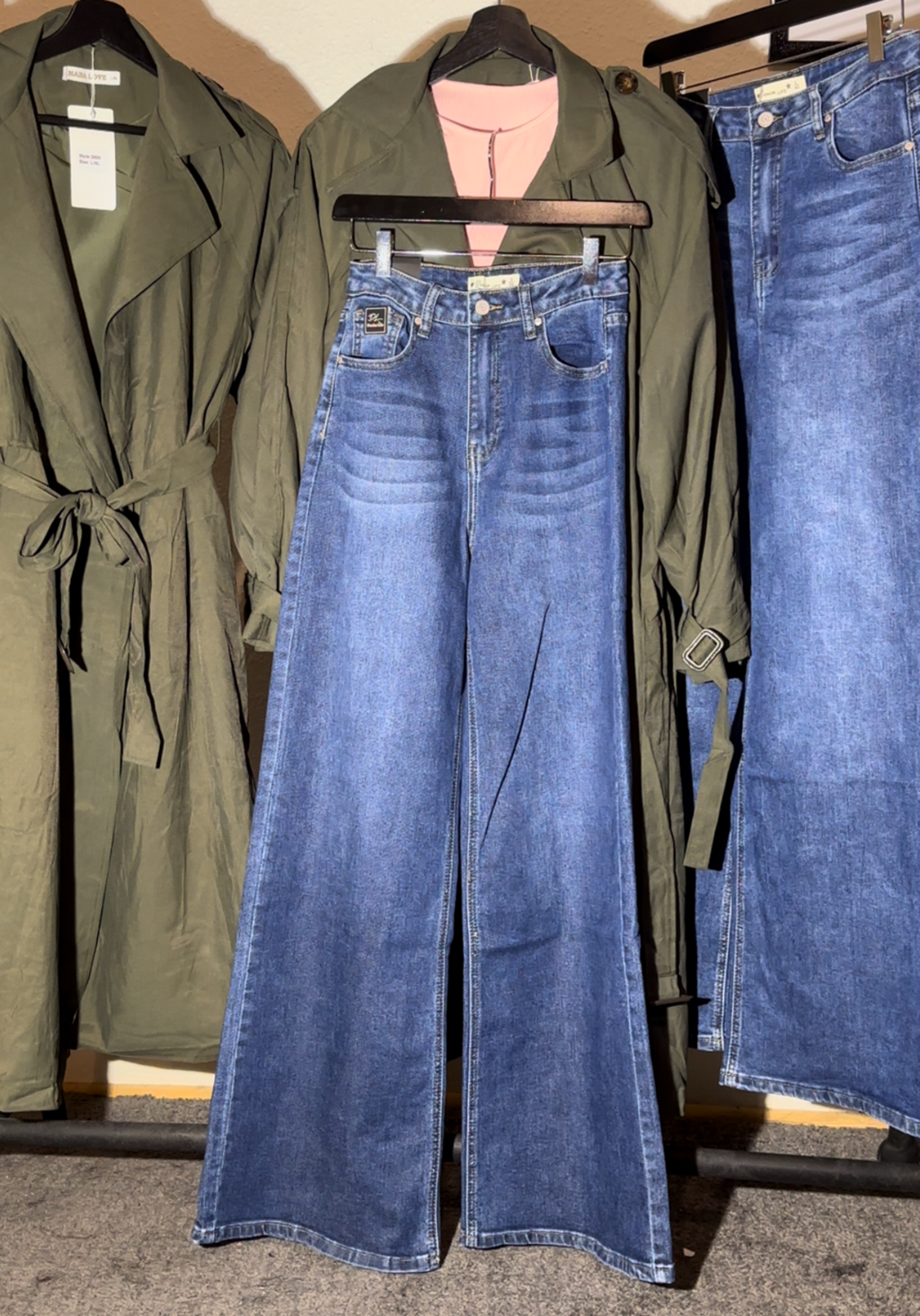 Jeans wide leg