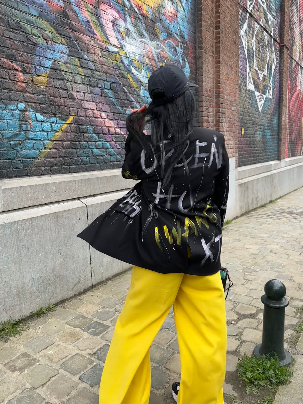 Blazer over size